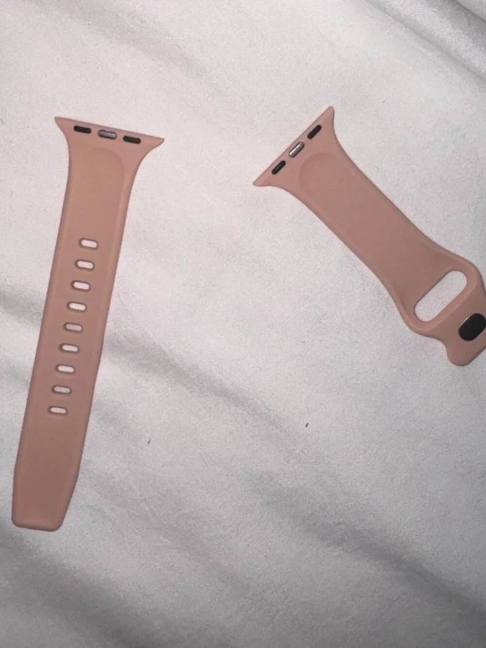 Light pink 40 mm pink SLIM Apple Watch band